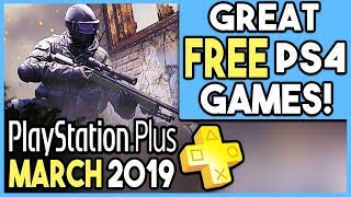 PS+ MARCH 2019 FREE PS4 GAMES! GREAT MONTH!