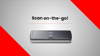 Canon P-215II: Portable Scanner for Effortless Scanning Anywhere