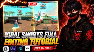 Free Fire Viral Shorts Editing Tutorial | CapCut, VN & Alight Motion 🔥