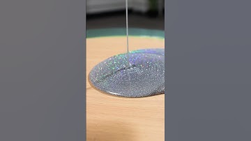 DIY a glitter resin table in an easy way! #shorts #shortvideo  #diy  #table  #resin
