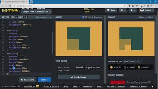 CSS Battle Task Boxception || 20201 || CSS Battle Conqueror