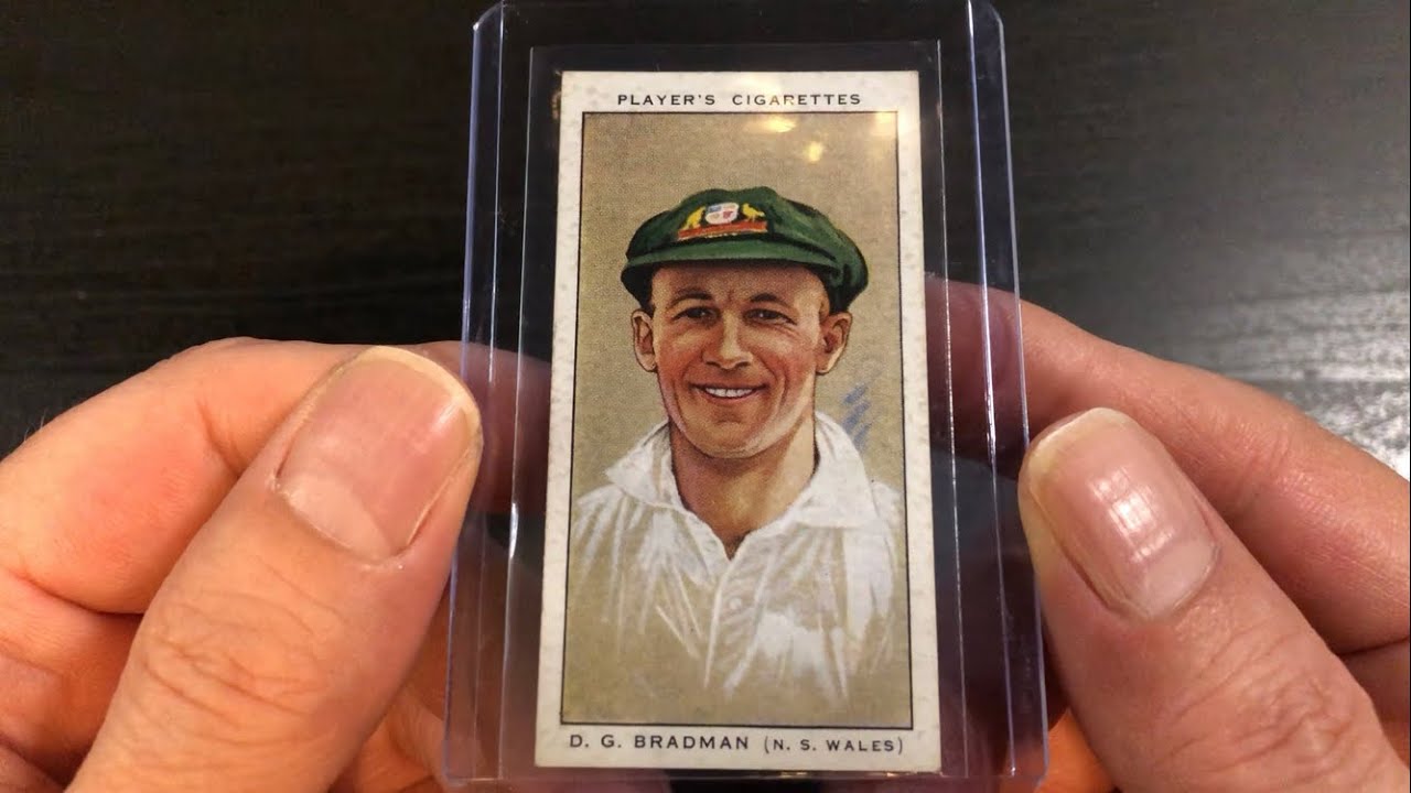 1934 John Player’s Cricketers Set Don Bradman, Jack Hobbs, Wally Hammond, Stan McCabe, Bill O’Reilly
