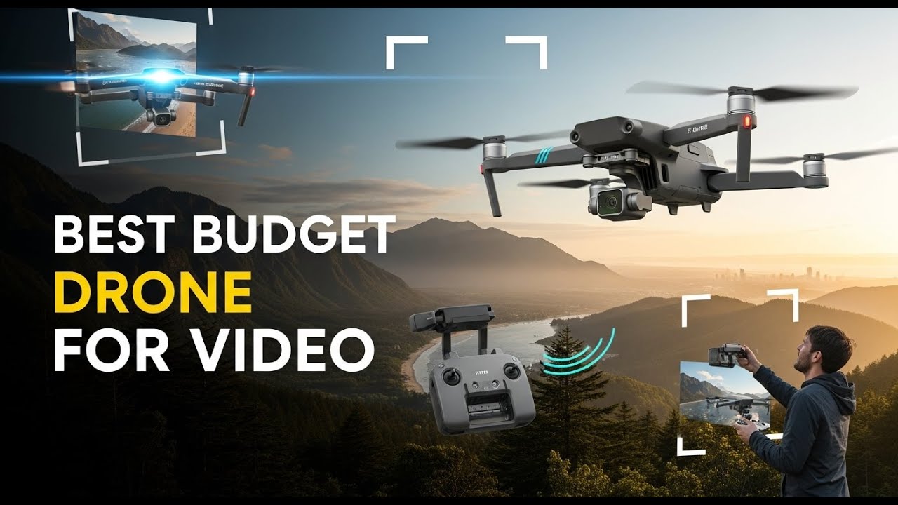 TOP 5 Best budget drone for video 2026 | dji mini 4k vs mini 4 pro
