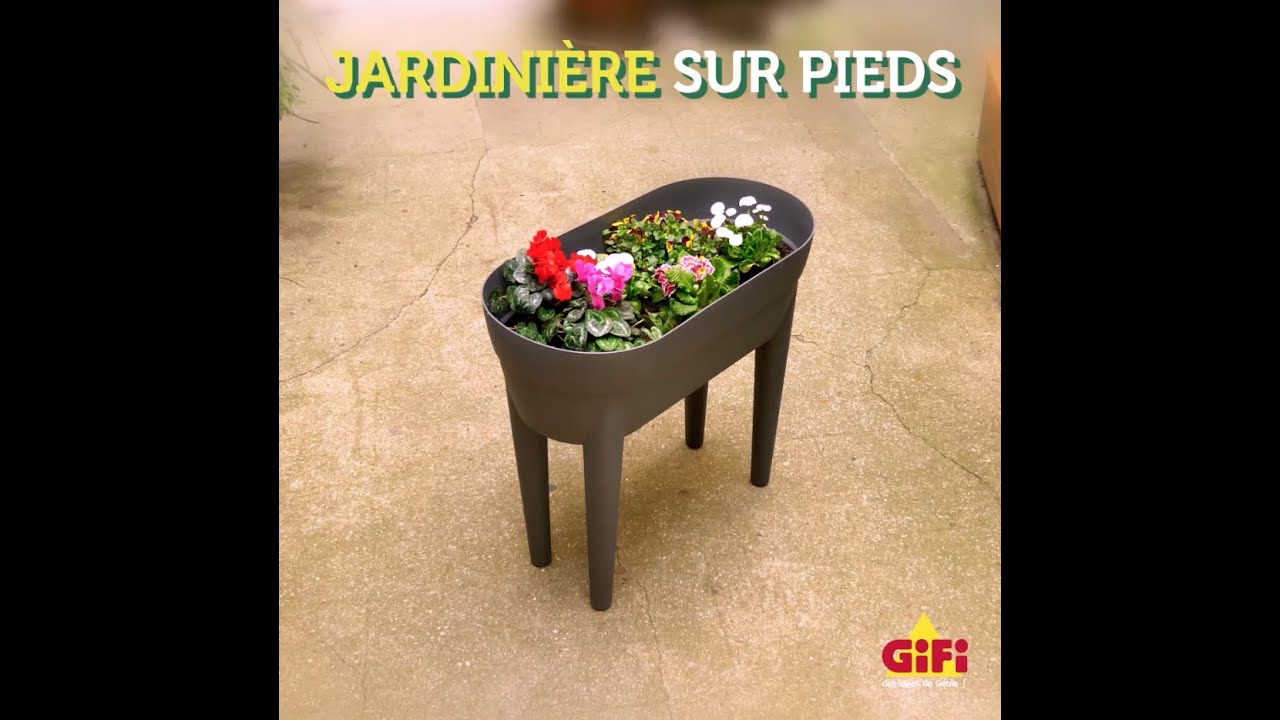 Jardiniere Sur Pieds Gifi