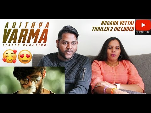 Adithya Varma Teaser Reaction | Nagara Vettai | Malaysian Indian Couple | Dhruv Vikram