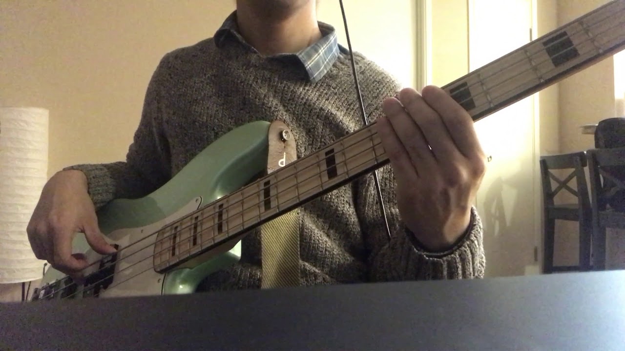 Chon - Can't Wait (bass cover)