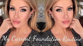 My Current Flawless FOUNDATION ROUTINE 2017: Oily, Large Pores, Mature Skin
