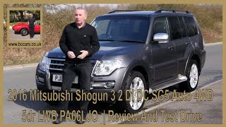 2016 Mitsubishi Shogun 3 2 DI DC SG5 Auto 4WD 5dr LWB PA66LJO  | Review And Test Drive