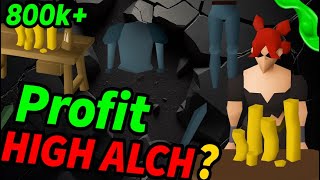 “This High Alch Method Prints GP 💸 (800k+ Profit!)”