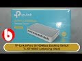 Tplink 8port 10100mbps desktop switch tlsf1008d unboxing