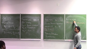 Two dimensional CFT (lecture 2 of 3) by Álvaro Véliz-Osorio