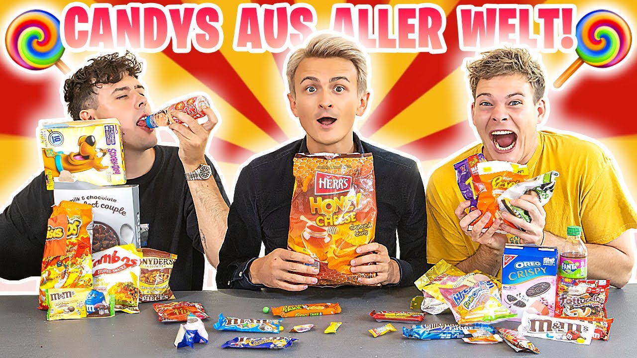 Update Wir testen Süßigkeiten aus aller Welt (MysteryBox) 🍬🍿 mit Joey's Jungle \u0026 CrispyRob