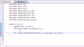 Java Programming Tutorial   66   JRadioButton