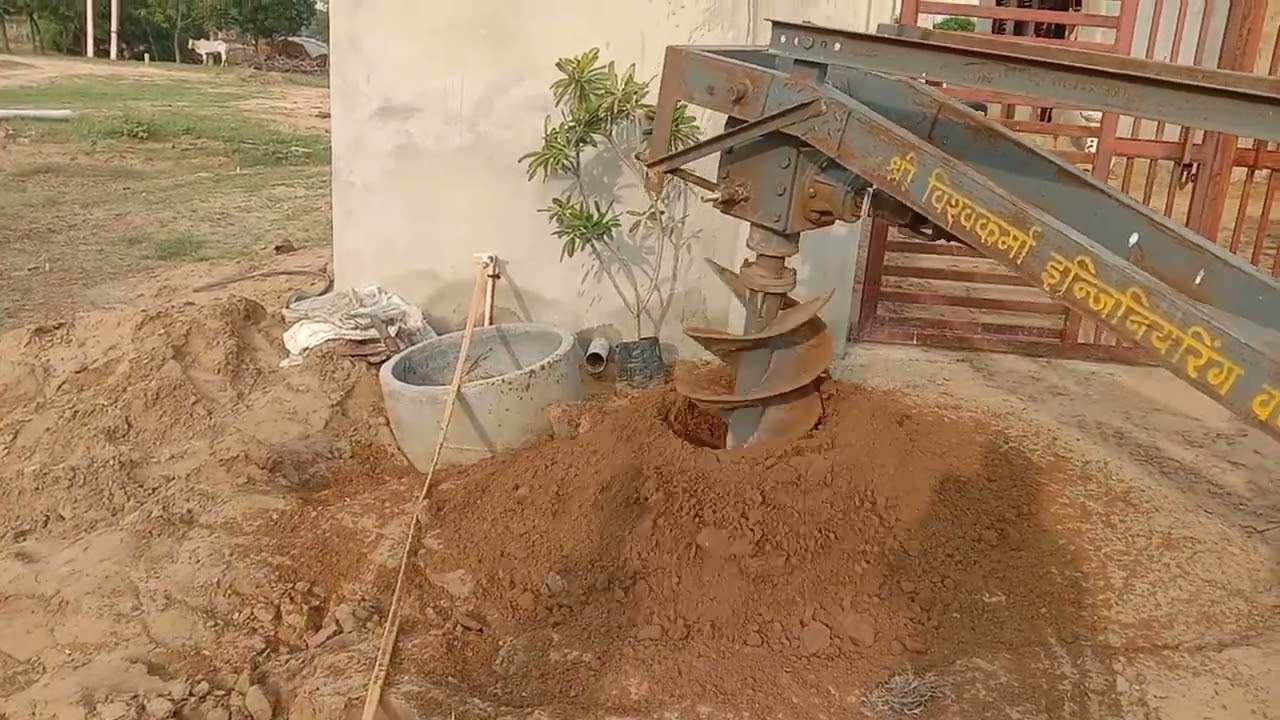 post hole digger machine