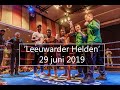 Harde klappen op het kickboksgala &#39;Leeuwarder Helden&#39;  in Zalen Schaaf.