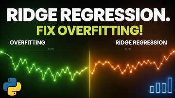 Ridge Regression Explained with Python | Fix Overfitting in Machine Learning