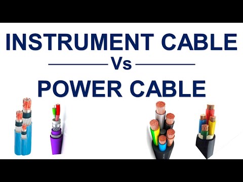 Instrumentation Cables Vs Power