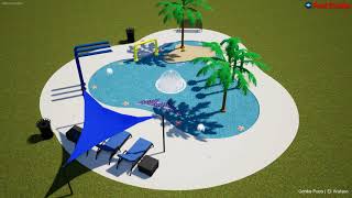 Residential Splash Pad Design - Designs By Eli