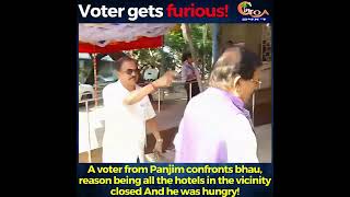 Voter gets furious!