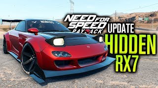 HIDDEN MAZDA RX7 LOCATION & CUSTOMIZATION | Need for Speed Payback (Speedcross DLC Gameplay)