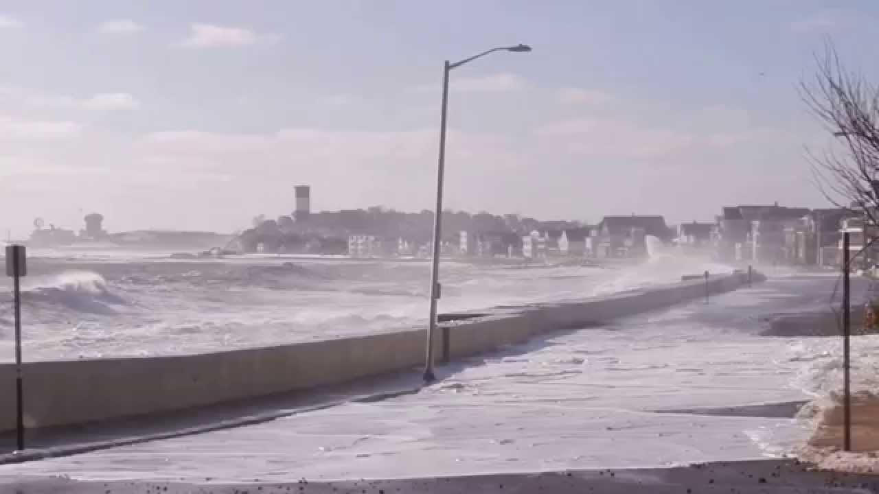 Wicked Waves in Winthrop by the Sea! YouTube