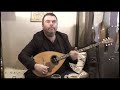 Nikos tatasopoulos plays bouzouki made by tasos theodorakis