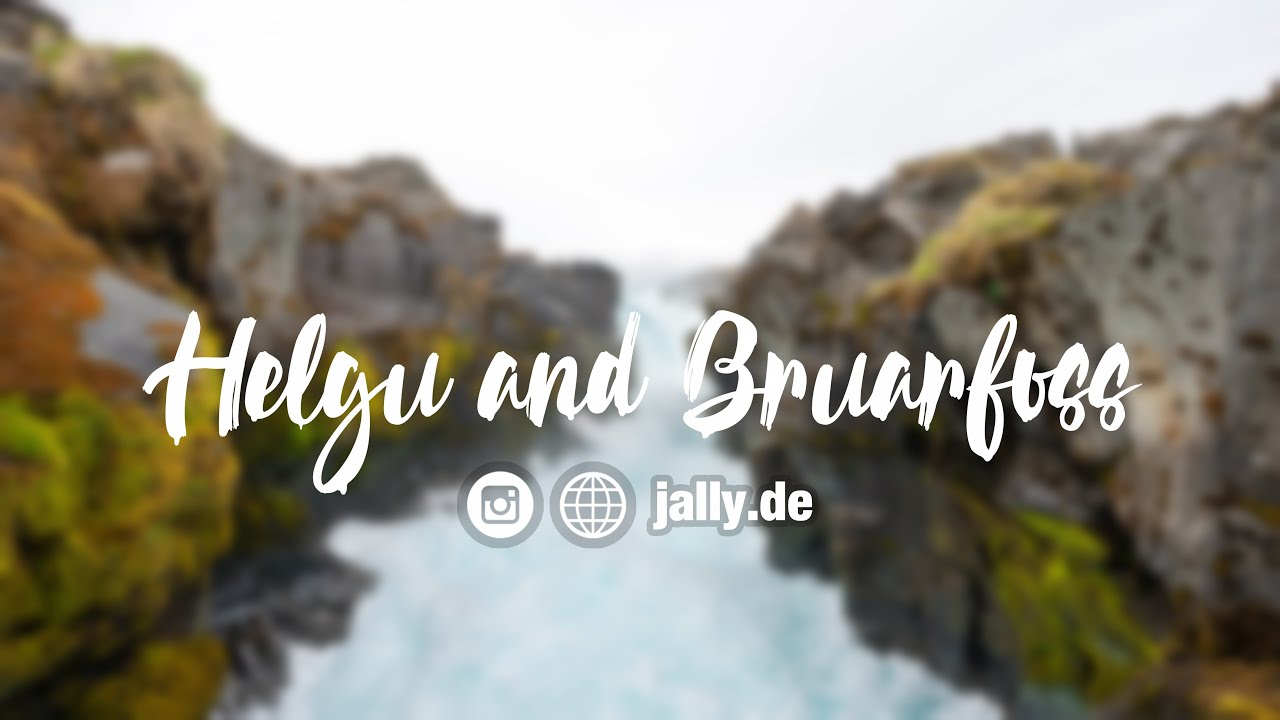 Wanderung am Helgufoss und Bruarfoss — Helgufoss — video poster