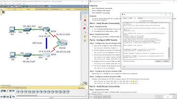 PKT 3.4.2.4 - Configuring GRE