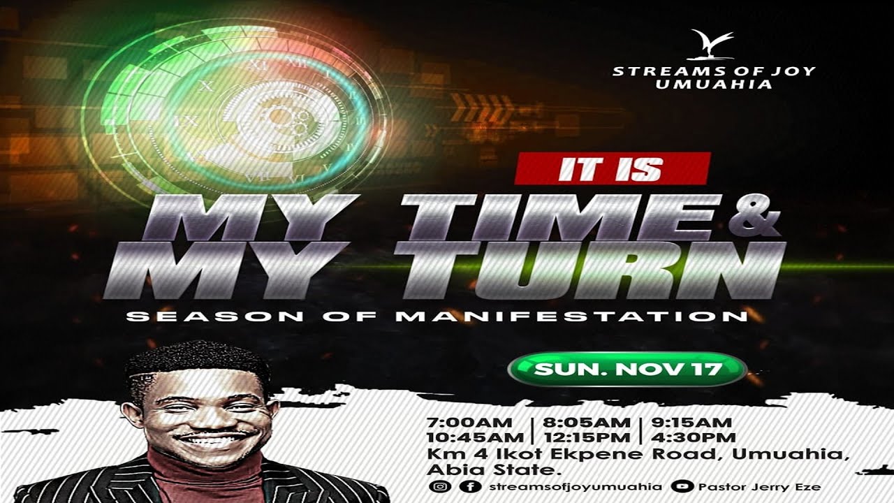 IT IS MY TIME AND MY TURN - SEASON OF MANIFESTATION || 17TH NOVEMBER 2024