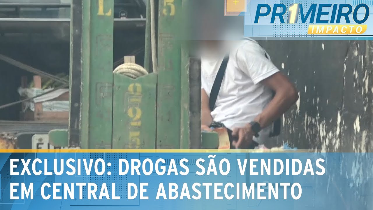 Exclusivo: traficantes vendem drogas em centrais de abastecimento | Primeiro Impacto (20/01/25)