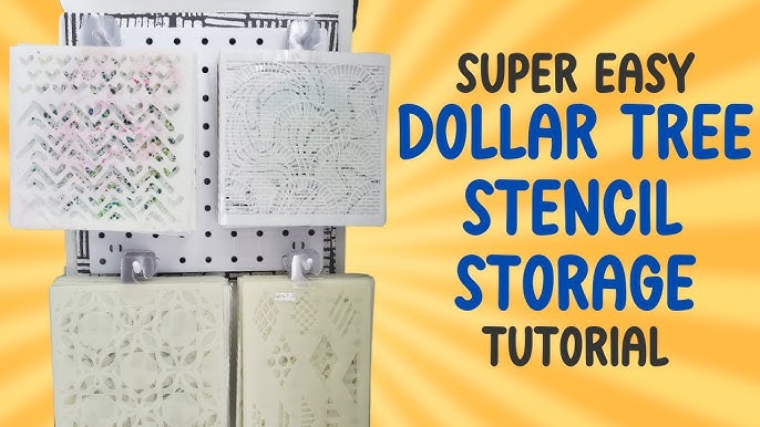 Dollar Tree Stamp Storage  Organize Your Clear Stamps 