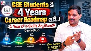 Codegnan: CSE Students 4-Year Career Roadmap | What Skills to Learn Every Year | SumanTV Usha