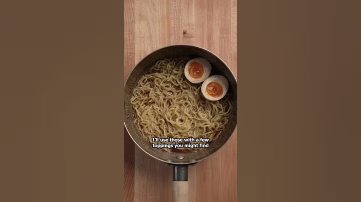 One Day WITHOUT Instant Ramen?!