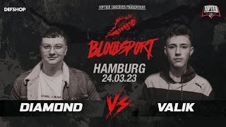 DIAMOND VS VALIK - BLOODSPORT ACAPELLA - TopTier Takeover, Hamburg, 24.03.23