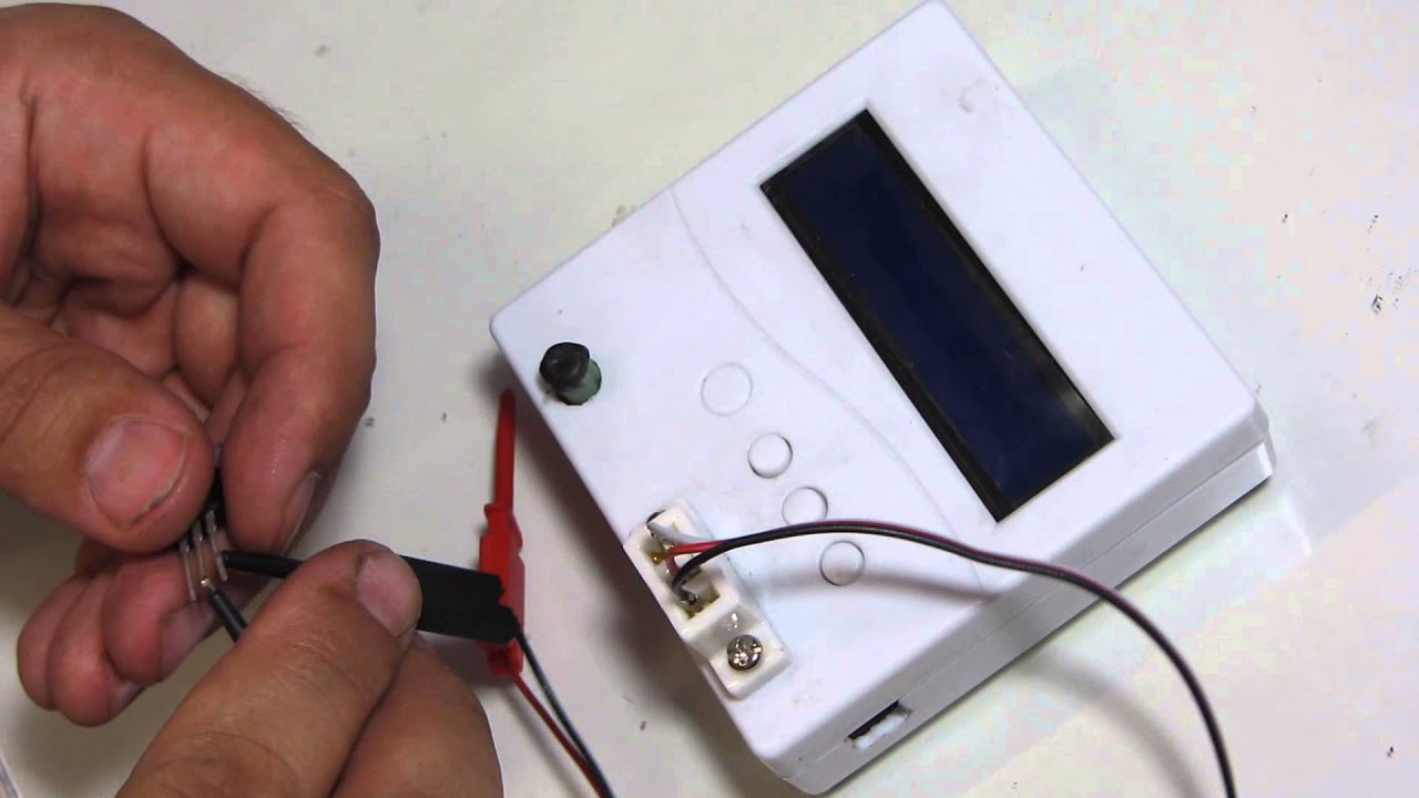 Обзор тестирование Супер тестера, транзистор тестер,ESR Тестер - YouTube