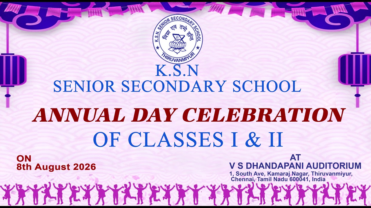 K.S.N. SENIOR SECONDARY SCHOOL  ANNUAL DAY CELEBRATION