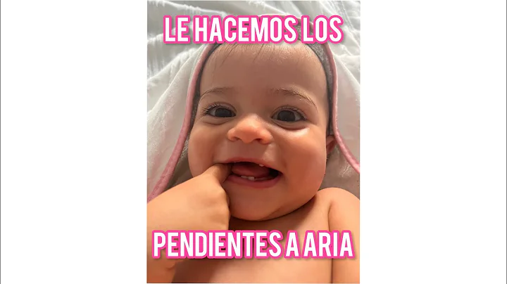 Le hacemos los pendientes a aria, ms a alguien ms!