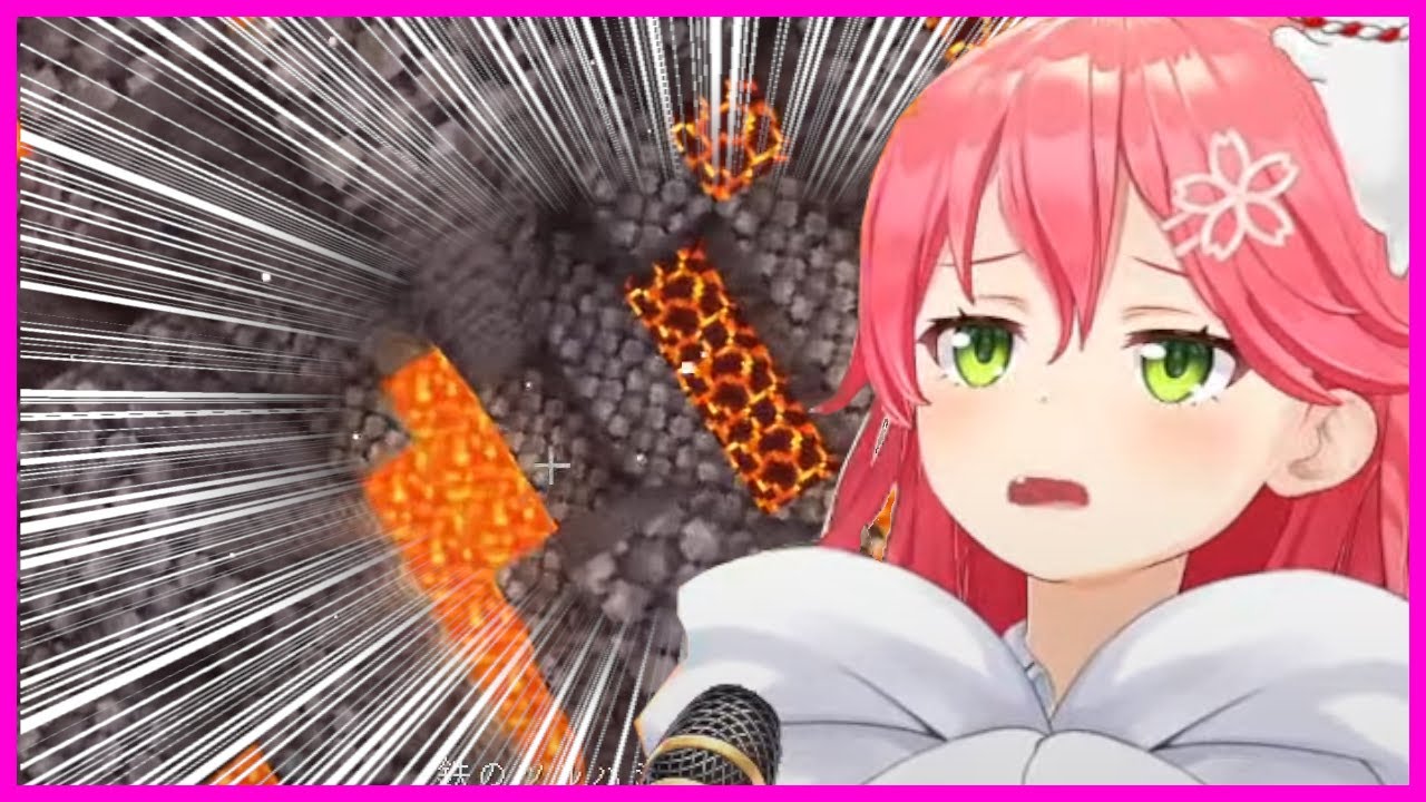 Miko's 38 days old life flashes before her eyes [Hololive, Minecraft]