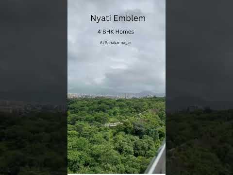 4 BHK at Nyati Emblem, Sahakar Nagar, Pune. #nyatigroup #sahakarnagar #pune #luxuryrealestate #4bhk
