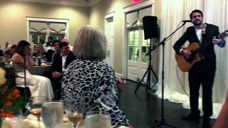 Best Man SURPRISE SONG -Standing Ovation - Thomas Cokinos