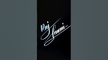 "Raj Laxmi" #art #nameart #calligraphy #youtubeshorts #shortsfeed #signature #shorts