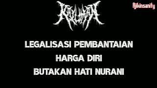 KALUMAN- Membusuk Menjadi Sampah Lirik