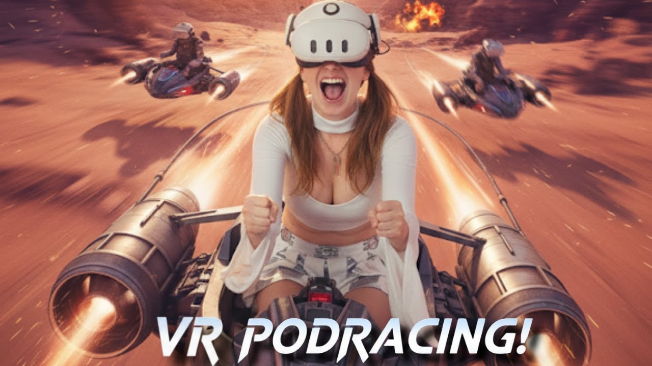 Мой наставник по гонкам на подах — СЕБУЛЬБА?! | Star Wars: Beyond Victory VR (полное прохождение)