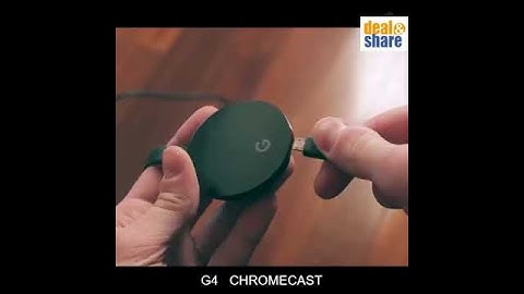 G4 GOOGLE CHROMECAST WIFI HDMI DONGLE