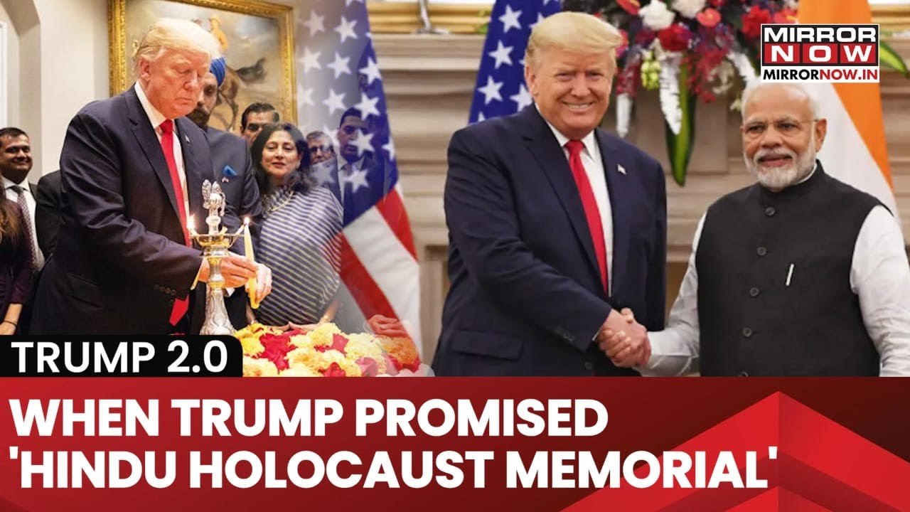 Throwback: When Trump Assured To Build Hindu Holocaust Memorial In Washington DC, Celebrated Diwali