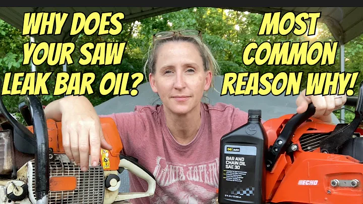 Chainsaw leaks bar oil? The most common reason why AND Husqvarna saw leaking oil FIXED!! Repair Vlog - DayDayNews