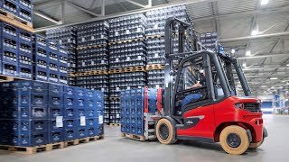 Full epower: The Linde X35 in action | Linde Material Handling