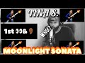 WHO!? TINA S. MOONLIGHT SONATA ludwig van Beethoven cover/REACTION 😳🎸🔥Charles reacts