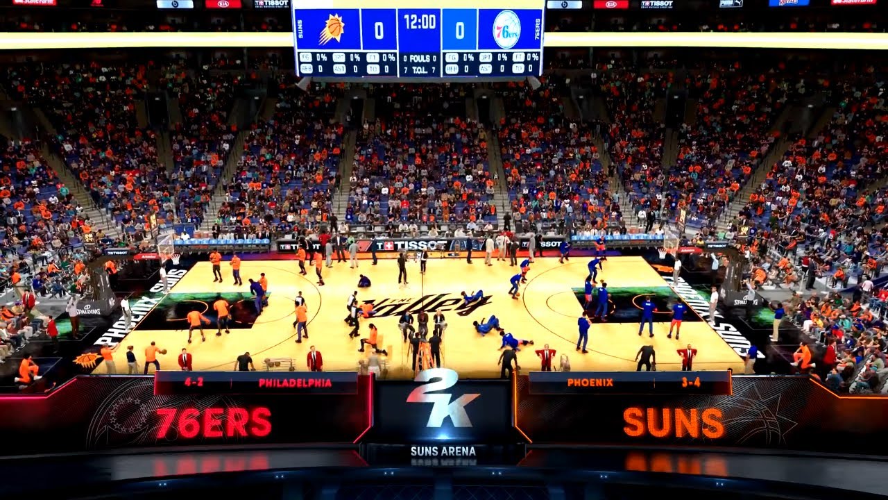 NBA 2K21 Gameplay - Philadelphia 76ers vs Phoenix Suns (1080p 60FPS ...