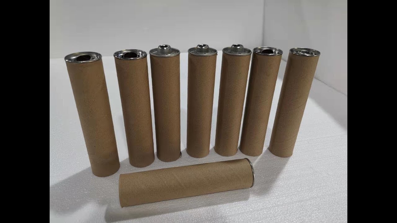 Automatic Paper Tube Flanger and Seamer Machine FH-FSM35 ,Paper Can Flanging Equipment  (2020)